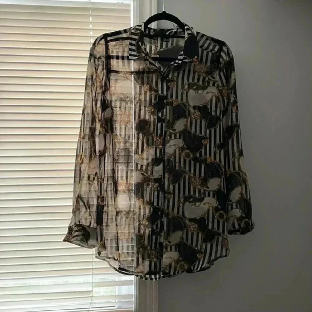 Chain long Sleeve Top